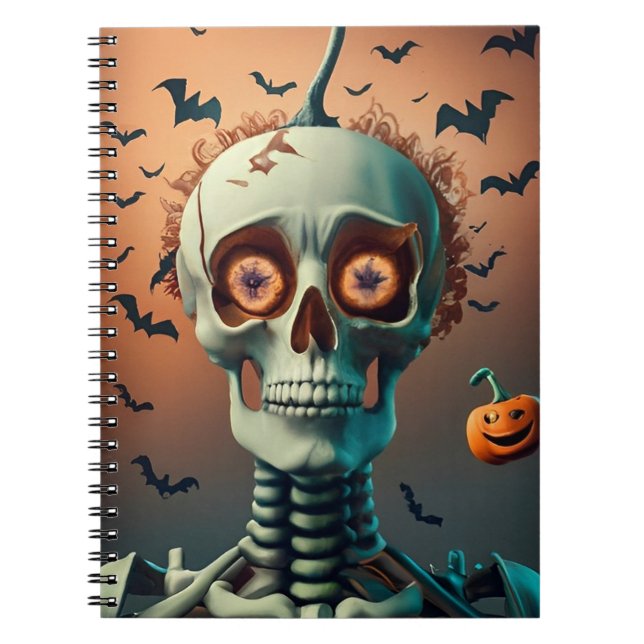 Halloween pumpor - bärbar dator anteckningsbok (Framsidan)