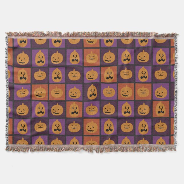 Halloween pumpor filt (Framsidan)