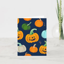 Halloween-pumpor Kort