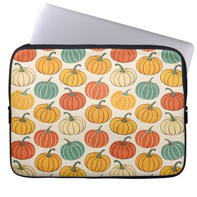 Halloween-pumpor Laptop Fodral (Framsidan)