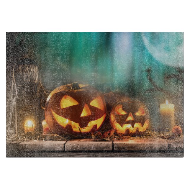 Halloween-pumpor och fladdermöss (Framsidan)