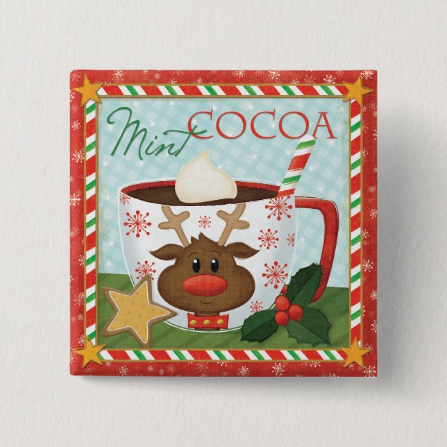 Halloween pumpor på kyrkogård knapp (Framsida)