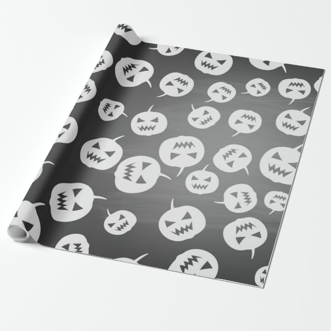Halloween pumpor presentpapper (Utrullad)