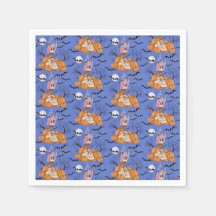 Halloween, pumpor, skalle och fladdermus blöjor