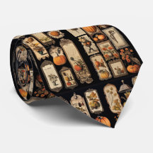 Halloween-pumpor vintage-etiketter
