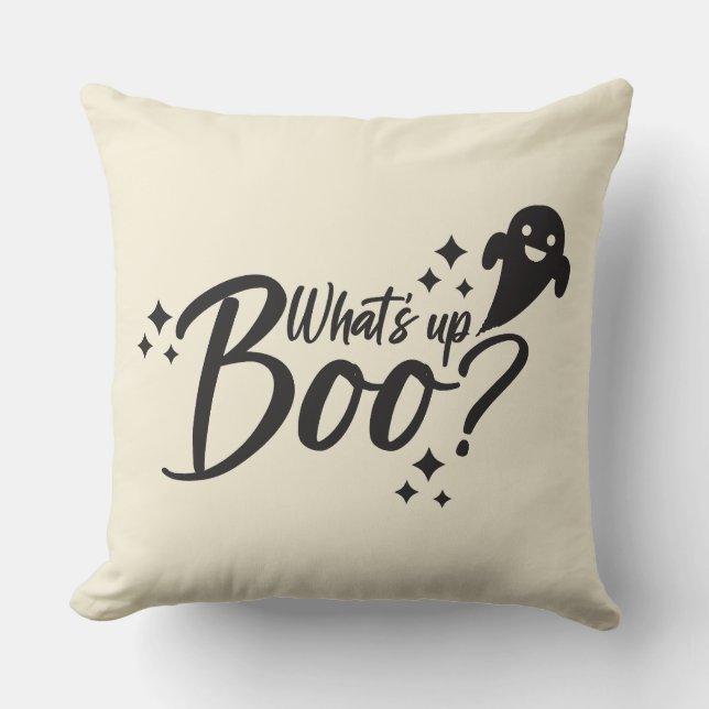 Halloween Pun - Va? Kudde (Framsida)
