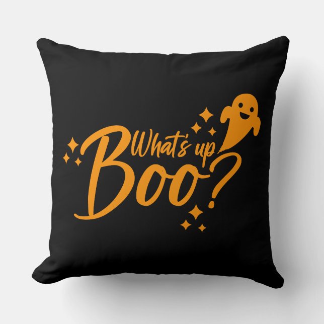 Halloween Pun - Va? Kudde (Framsida)