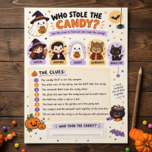 Halloween pussel spel