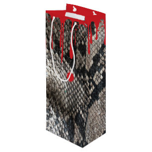 Halloween Python Snake Skin - Gory Dripping Blood