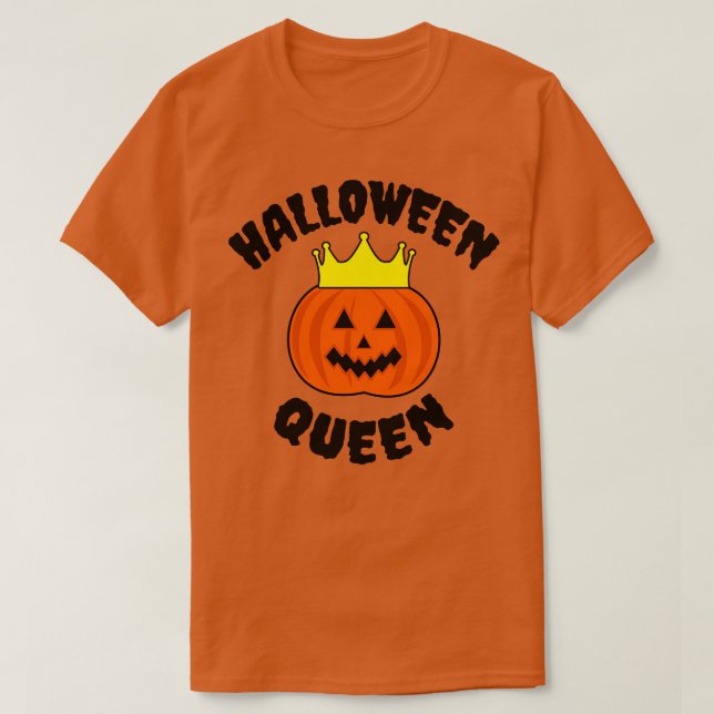 Halloween Queen T Shirt (Design framsida)