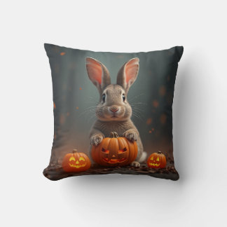 Halloween Rabbit Dekorativ kudde
