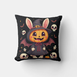 Halloween Rabbit Dekorativ kudde