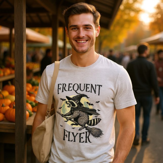 Halloween Raccoon-guiden Funny Modern T Shirt (Skapare uppladdad)