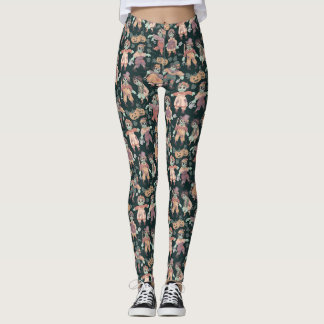 Halloween-ragdoll-zombies Leggings