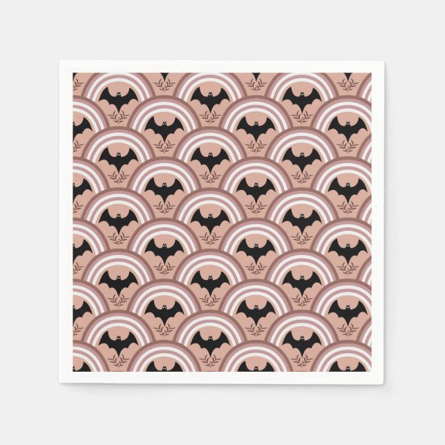 Halloween Rainbow Pappersservett (Framsidan)