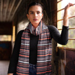 Halloween Rand Black och Orange Mönster Scarf Sjal<br><div class="desc">Bärk Halloween-själen med den här halsduken,  med en mönster av elegant svart och pulserande orange rand. Det är en sofistikerad men lekfull nod till den ikoniska färgen av läsksäsongen,  som blandar sig sömlöst med både kostym och vardagsstämning för att fira den skrämmande roligten på året.</div>
