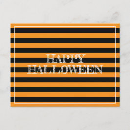 Halloween-ränder Vykort