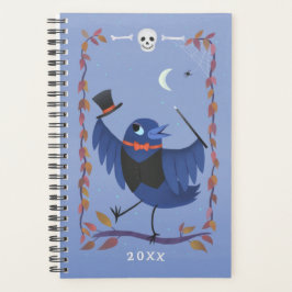 Halloween Raven Kråka Måne Magic
