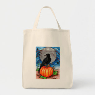 Halloween Raven Tygkasse