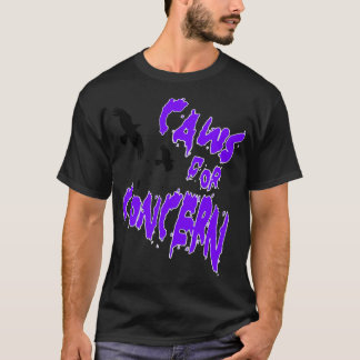 Halloween Ravens ger anledning till oro för Roligt T Shirt
