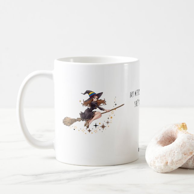 Halloween regalo,  Mi Esposa es Bruja y Venezolana Kaffemugg (Med munk)