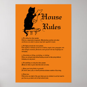 Halloween Regler Poster