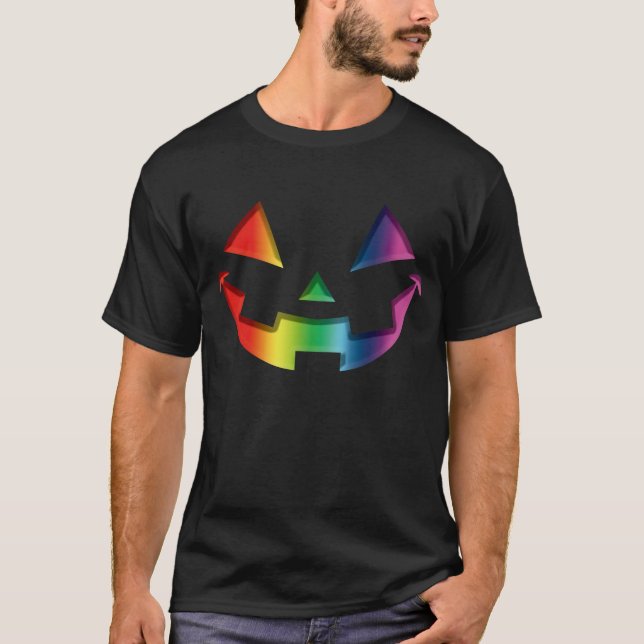 Halloween regnbåge tee (Framsida)