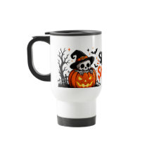 Halloween-resecopp med 'Stay Spooky'-gåva