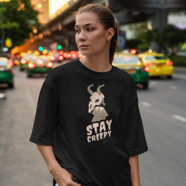 Halloween Resting Witch Ansikte T Shirt Design (Skapare uppladdad)