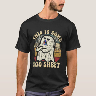 Halloween Retro Boo Ghost det här är lite Boo Laka T Shirt