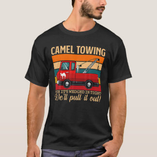 Halloween Retro Carnival Camel Twing Vuxen humor T Shirt