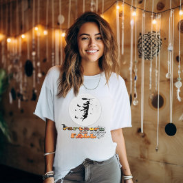 Halloween Retro Vibes | Parter i Fall T Shirt