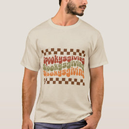 Halloween Retro Vibes | Spookysgiving T Shirt