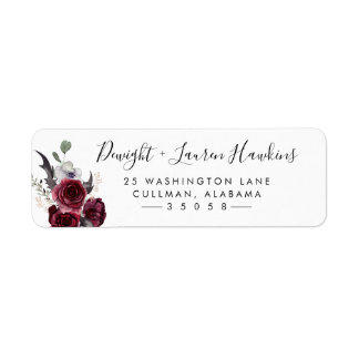 Halloween | Return Address Label Returadress Etikett