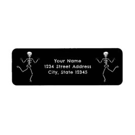 Halloween return-adress returadress etikett