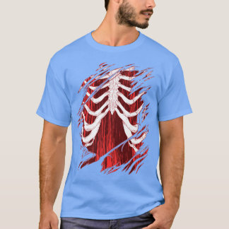 Halloween Rib Cage Costume T Shirt