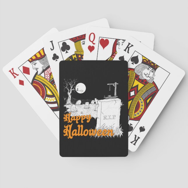Halloween RIP Kortlek (Baksidan)