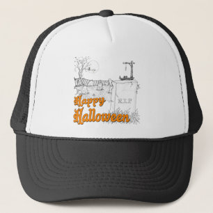 Halloween RIP Truckerkeps