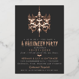 Halloween Ro Gold Foil Chandelier