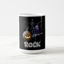 Halloween Rock 3D Kaffemugg