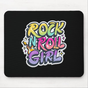 Halloween Rock N Roll Girl Retro Costume Graffiti Musmatta