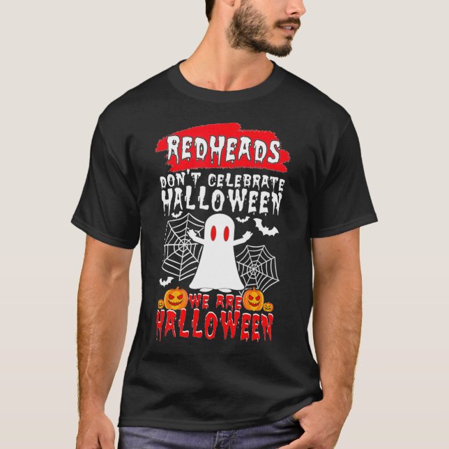 Halloween - Rödhårig T Shirt (Framsida)