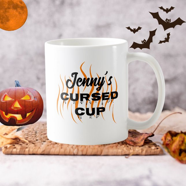 Halloween Rolig Förbannad Kopp (Skapare uppladdad)