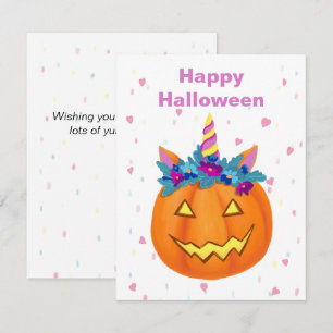 Halloween Rolig Jack o lykta Pumpa Notkort Anteckningskort