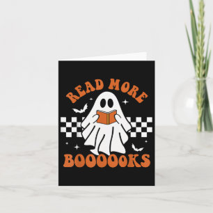 Halloween Rolig Lärare Söt Böcker Spöke Läs Mer Kort