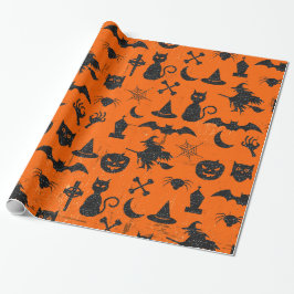 Halloween roligttema presentpapper