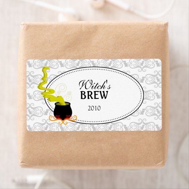 Halloween Rött vin / Glas Fraktsedel (Insitu)