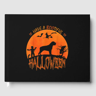 Halloween Rottweiler Hund Funny Scary Costume Älsk Gästböcker