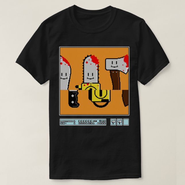Halloween Roulette T Shirt (Design framsida)