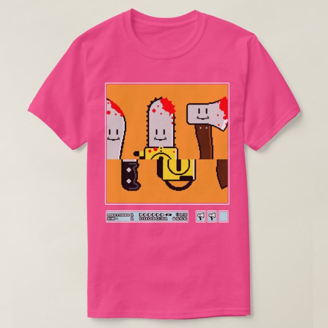Halloween Roulette T Shirt (Design framsida)